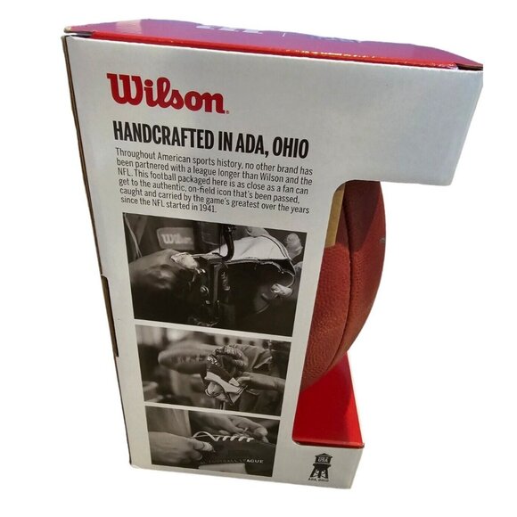 Autographed Wilson NFL Ball Miami Dolphins Jaylen Waddle #17 In Original Box NEW - Picture 7 of 8